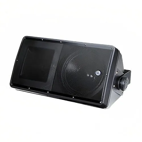 AtlasIED SM82T-B 8" 2-Way Weather Resistant Speaker with 60W 70V 100V Transformer, Black