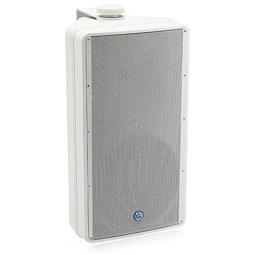 AtlasIED SM82TUC-WH 8" 2-Way All Weather Speaker with 60W 70V/100V Transformer, White