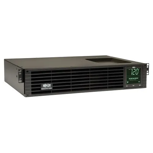 Eaton Tripp Lite SMART1000RM2U SmartPro 120V 1KVA 800W Line-Interactive Sine Wave UPS, 2U Rack/tower, Network Card Options, LCD, USB, DB9, Outlets