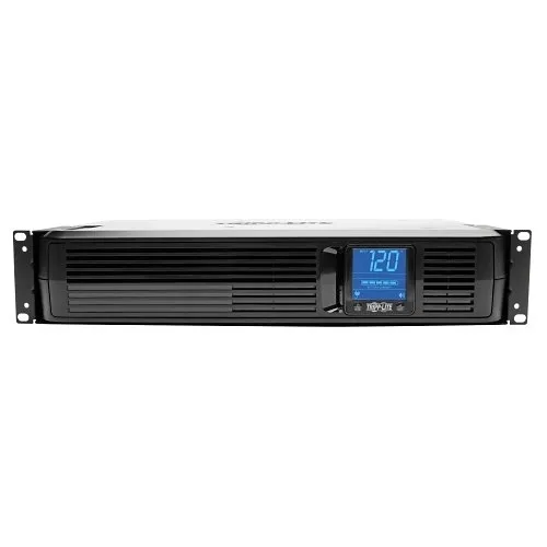 Eaton Tripp Lite SMART1500LCDXL SmartPro LCD 120V 1500VA 900W Line-Interactive UPS, AVR, Extended Runtime, 2U Rack/tower, LCD, USB, DB9, Outlets
