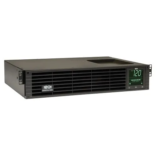 Eaton Tripp Lite SMART1500RM2U SmartPro 120V 1.5kVA 1.35kW Line-Interactive Sine Wave UPS, 2U, Network Card Options, LCD, USB, DB9, Outlets