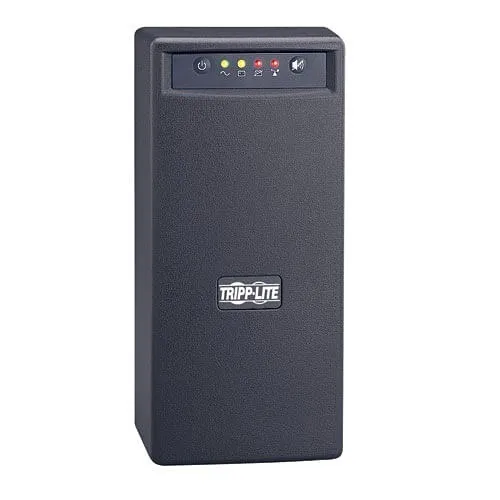 Eaton Tripp Lite SMART750USB SmartPro 120V 750VA 450W Line-Interactive UPS, AVR, Tower, USB, Surge-only Outlets