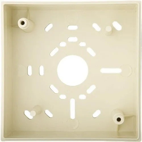 System Sensor SMB500-WH White Surface Mount Box for System Sensor Modules When Flush or Recessed Mounting are not Wanted