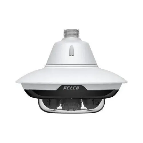Pelco SMLE1-32V5-4H Sarix Multi Enhanced Analytics Camera Base Module, 4x8MP, WDR, 360 Degree Max Field of View, SureVision, 3.3-5.7mm