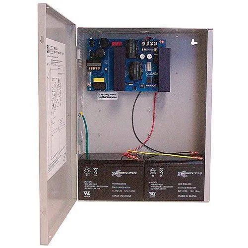 Altronix SMP10C24X Power Supply Charger, Single Output, 24VDC at 10A, BC300 Enclosure