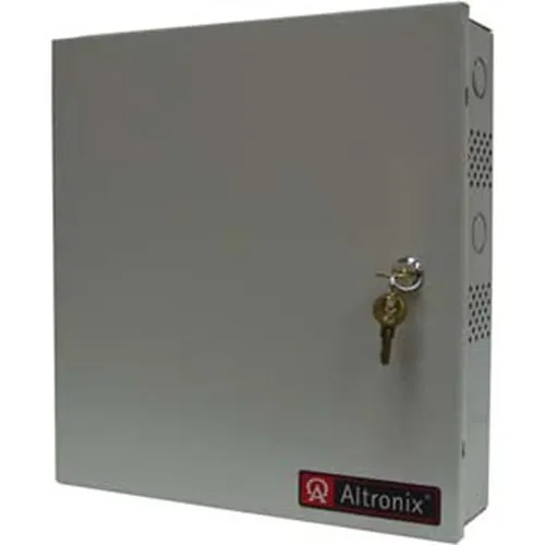 Altronix SMP10PM24P4CB Power Supply Charger, PTC Outputs, 24VDC at 10A, 115VAC, Supervision, BC300 Enclosure, Grey