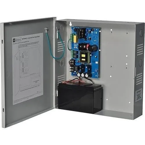 Altronix SMP10PMC12X220 Power Supply Charger, Single Output, 12V DC at 10A, 220V AC, Supervision, BC300 Enclosure
