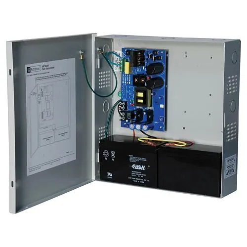 Altronix SMP10PMC24X Power Supply Charger, Single Output, 24VDC at 10A, 115VAC, Supervision, BC300 Enclosure, Grey