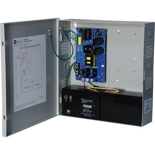 Altronix SMP10PMC24X220 Power Supply Charger, Single Output, 24VDC at 10A, 220VAC, Supervision, BC300 Enclosure