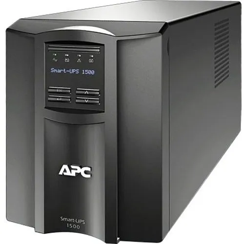 APC SMT1500C Smart-UPS 1500 with SmartConnect Port, 1440VA, 120V, LCD, NEMA 5-15R Outlets