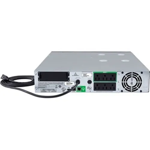 APC SMT1500RM2UC Line Interactive Smart-UPS with SmartConnect Port/SmartSlot, 1500VA/1000W, 6 NEMA 5-15R Outlets