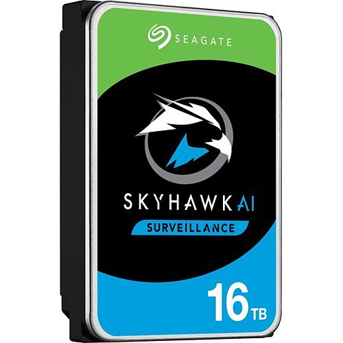 Seagate ST16000VE002 Skyhawk AI 3.5 Hard Drive, SATA 6Gb/s, 16TB