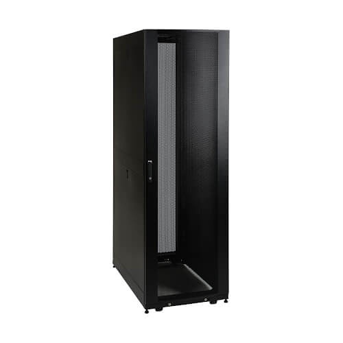 Tripp Lite SR48UB 48U SmartRack Standard-Depth Rack Enclosure Cabinet with Doors and Side Panels