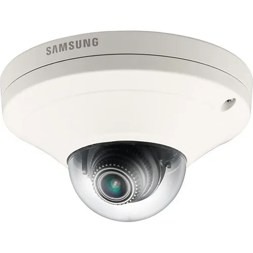 Hanwha SNV-6013 2MP Full HD WDR Vandal Dome Camera, 2.8mm Lens, Ivory