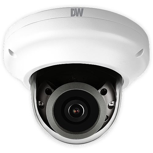 Digital Watchdog DWC-MVC8WI28TW MEGApix IVA 4K Low-Profile Vandal Dome IP Camera, 2.8mm Fixed Lens