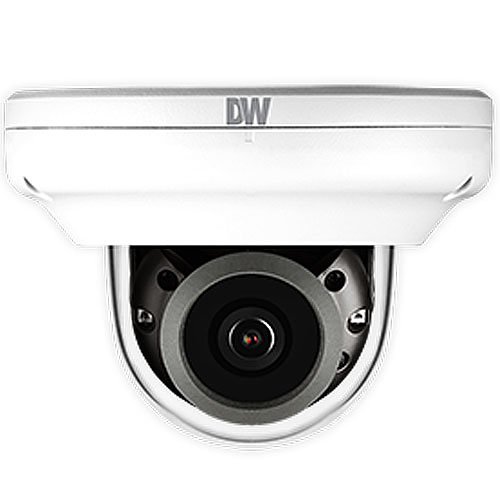 Digital Watchdog DWC-MVC8WI28TW MEGApix IVA 4K Low-Profile IR Vandal Dome IP Camera, 2.8mm Fixed Lens, White