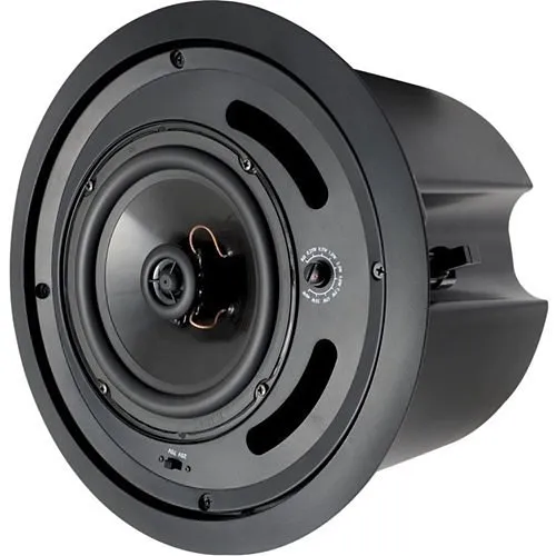 Speco SP5MATB MA Series 5.25" 25/70V Speaker, ABS Plastic Back Can, Black