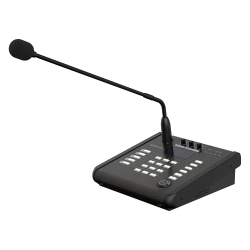 Hanwha SPA-M2000 Desktop SIP Microphone for use with IPAS, DC24V