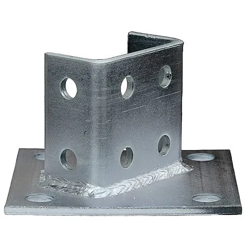 Dottie SPB1245 Clips and Clamp, 12 Hole Double-Channel Tall Clevis