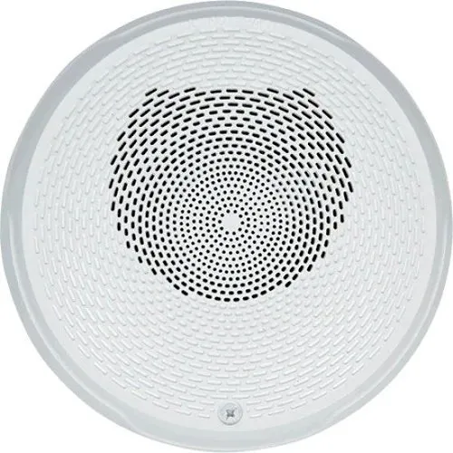 System Sensor SPCWL L-Series Indoor Selectable Output Speaker, Ceiling Mount, High Fidelity, White