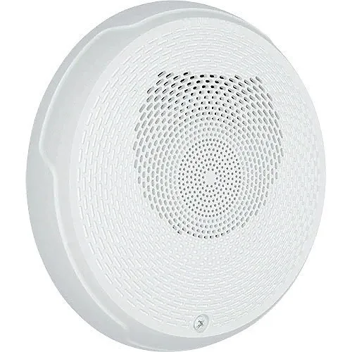 System Sensor SPCWL L-Series Indoor Selectable Output Speaker, Ceiling Mount, High Fidelity, White