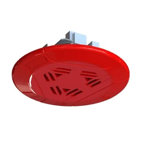 Secutron SPP-104-70R Ceiling Mount Round Speaker, 70V, Red