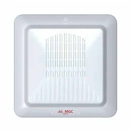 Secutron SPP-204-25 Wall Mount Square Speaker, 25V, White