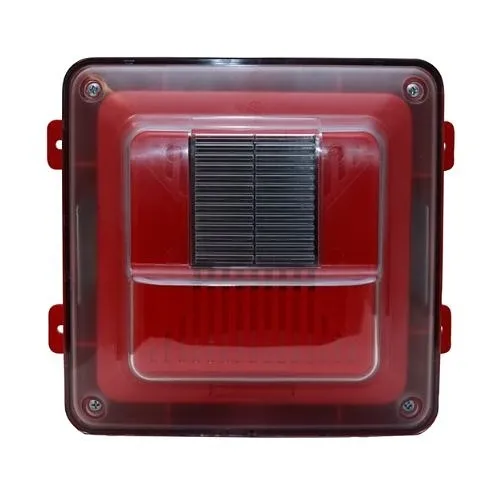 Secutron SPP-204-25R-WP Weather Protected Wall / Ceiling Mount Speaker, 25V, Red