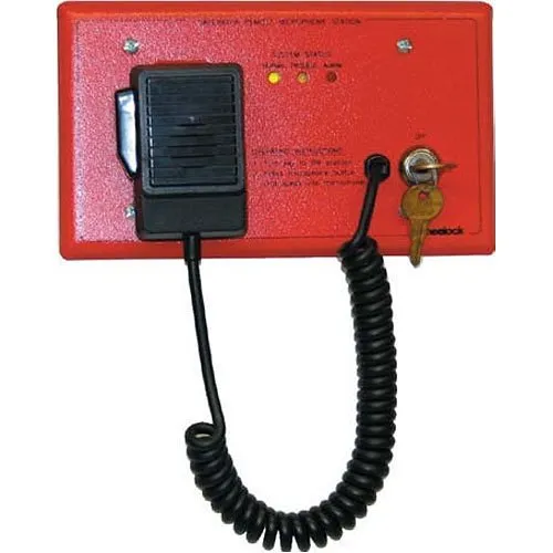 Eaton SPRM-GP SAFEPATH General Paging Microphone for use with the SPB-320, SPB-160, or SPB-80/4, Black Plate