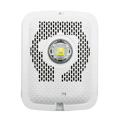 System Sensor SPSWKLED-CLR-ALERT Outdoor LED Speaker Strobe Wall, Alert, White