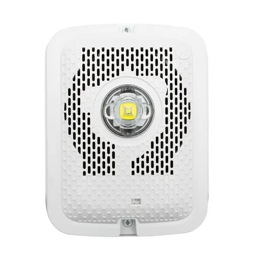 System Sensor SPSWKLED Outdoor LED Speaker Strobe Wall, Fire, White
