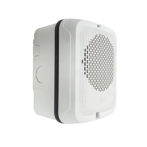 System Sensor SPWKL Outdoor Speaker Wall, Plain, White