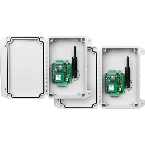 Cypress SPX-5641 Wireless Suprex OSDP and Wiegand Extender for OSDP,  2.4 GHz Wireless Connection, 2 miles Range, Pair of 2 Outdoor-Rated Units in Box