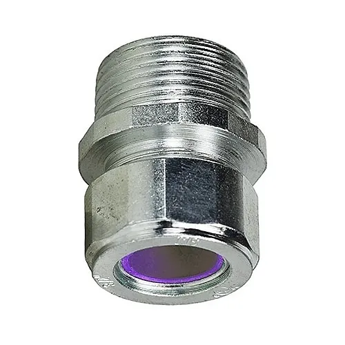 Dottie SR100B850 Cable Grommet, 1" Steel Strain Relief Connector Purple Grommet