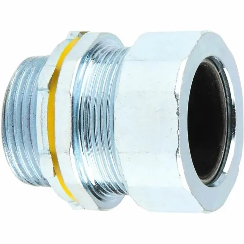 Dottie SR100C1050 Cable Grommet, 1" Steel Strain Relief Connector Black Grommet