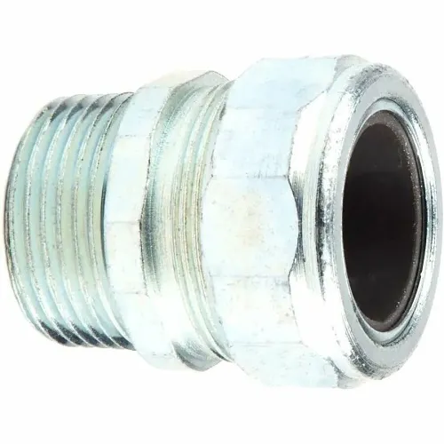 Dottie SR100C950 Cable Grommet, 1" Steel Strain Relief Connector Gray Grommet