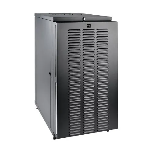 Eaton Tripp Lite SR24UBFFD SmartRack Standard-Depth Half-Height Rack Enclosure for Harsh Environments, 32.5" (82.5cm), 1000lb (453.6kg), 24U