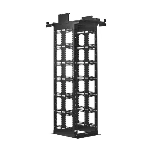 Eaton Tripp Lite SR2POSTDP24HD SmartRack Heavy-Duty 2-Post Open Frame Rack, 24" Deep, 45U