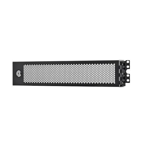 Eaton Tripp Lite SR2UCAGE SmartRack Hinged Standoff Security Cage for Rack Equipment, 2U, Front