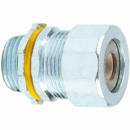 Dottie SR50A350 Cable Grommet, 1/2" Steel Strain Relief Connector White Grommet
