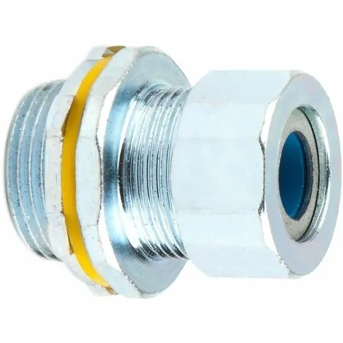 Dottie SR50A450 Cable Grommet, 1/2" Steel Strain Relief Connector Blue Grommet