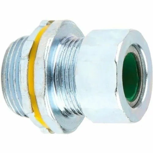 Dottie SR50A560 Cable Grommet, 1/2" Steel Strain Relief Connector Green Grommet