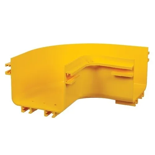 Tripp Lite SRFC5ELBOW Toolless Horizontal 90° Elbow for Fiber Routing System, 120mm (5")