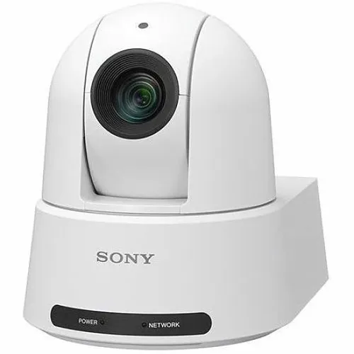 Sony Pro SRG-A40/W 4K PTZ Auto Framing with Built-In AI Analytics, 30x (with CIZ) Optical Zoom, White