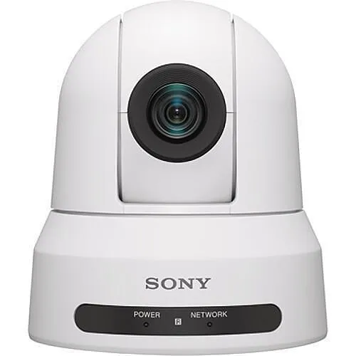 Sony Pro SRGX400W/4L Standard 4K30P 8.5MP PTZ IP Camera, 30x Zoom and NDI, HX Capability, 4.4-88mm Lens