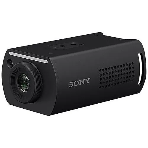 Sony Pro SRG-XP1/N Compact UHD 4K Box-Style POV Camera with Wide-Angle Lens, NDI License Key Code, Black