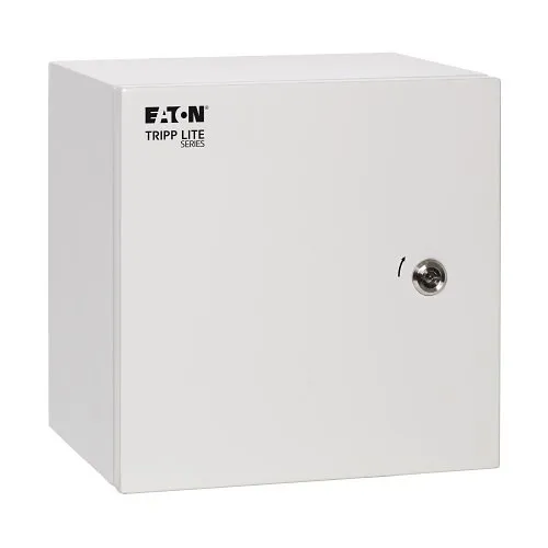 Tripp Lite SRIN4121210 SmartRack Outdoor Industrial Enclosure with Lock, Surface Mount, NEMA 4, 12 x 12 x 10", Metal, Gray