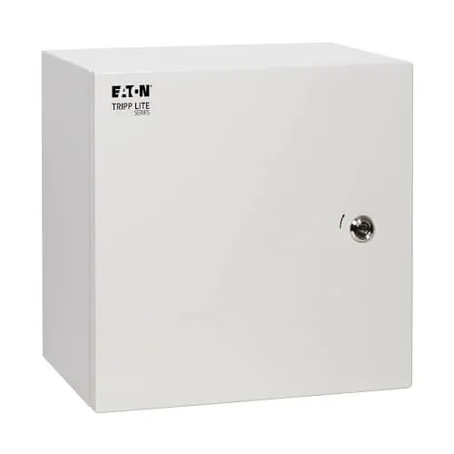 Tripp Lite SRIN414146 SmartRack Outdoor Industrial Enclosure with Lock, Surface Mount, NEMA 4, 14 x 14 x 6", Metal, Gray