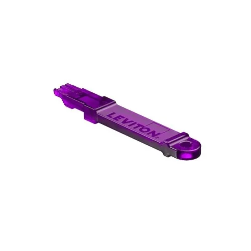 Leviton SRJET-P Extraction Tool for Secure RJ, Purple