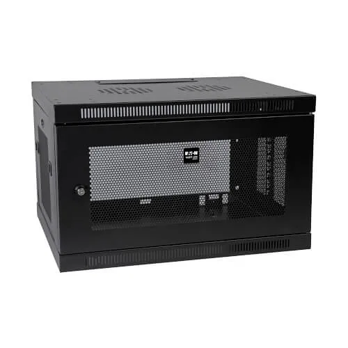 Eaton Tripp Lite SRW6UDP SmartRack 6U Low-Profile Switch-Depth-Plus Wall-Mount Mini Rack Enclosure